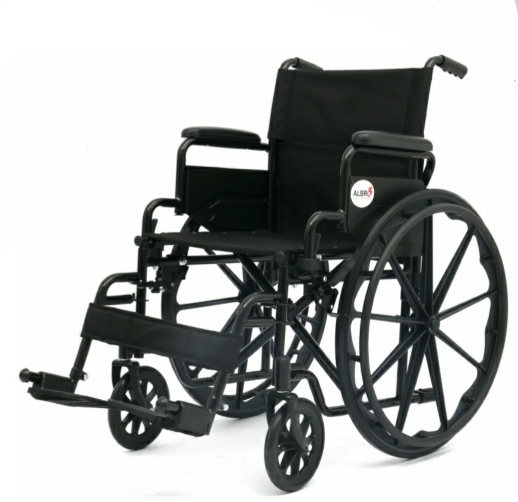 STEEL WHEEL CHAIR DETACHABLE ARM REST      903-46                              