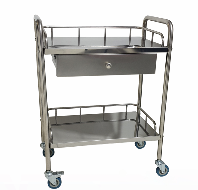 light weigh stainless steel trolley
