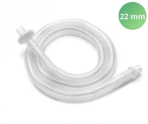 lim 22mm 180cm cpap/respirator tube light