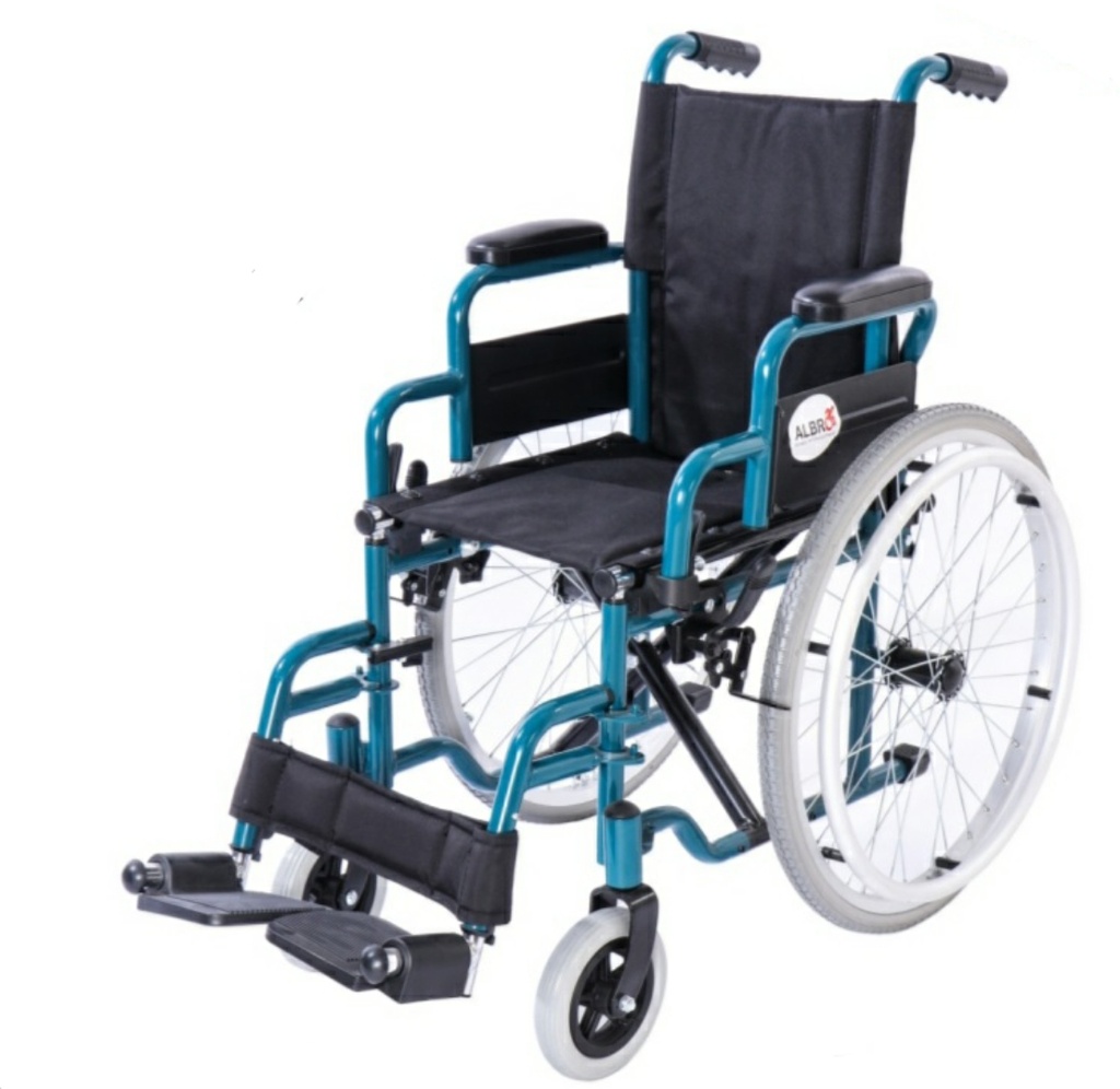 steel wheelchair pediatric alb-903-30