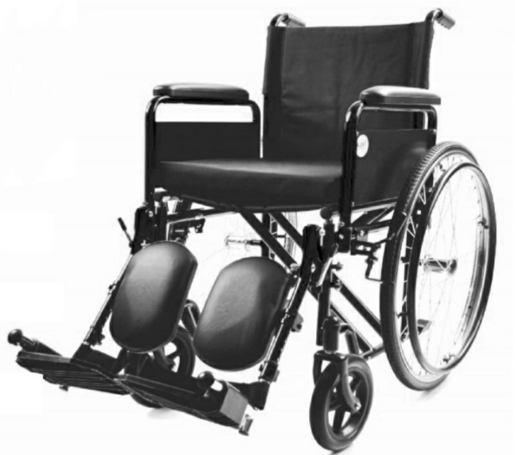 [alb-1902-51] steel wheelchair alb-1902-51CM