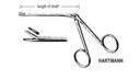HARTMAN EAR FORCEPS                         
