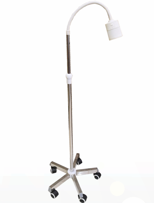 mobile lamp stainless steel base lea-lam02