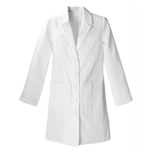 [GW-WHITE-S-160] gown washable (LABCOAT) (SMALL)
