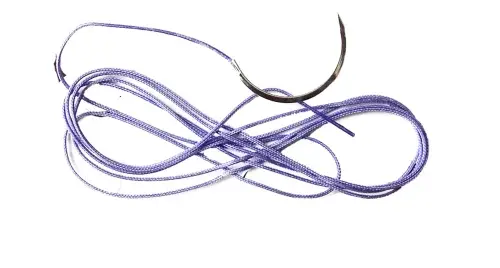 suture PGA polyglotic acid resorbabpe (1:0)