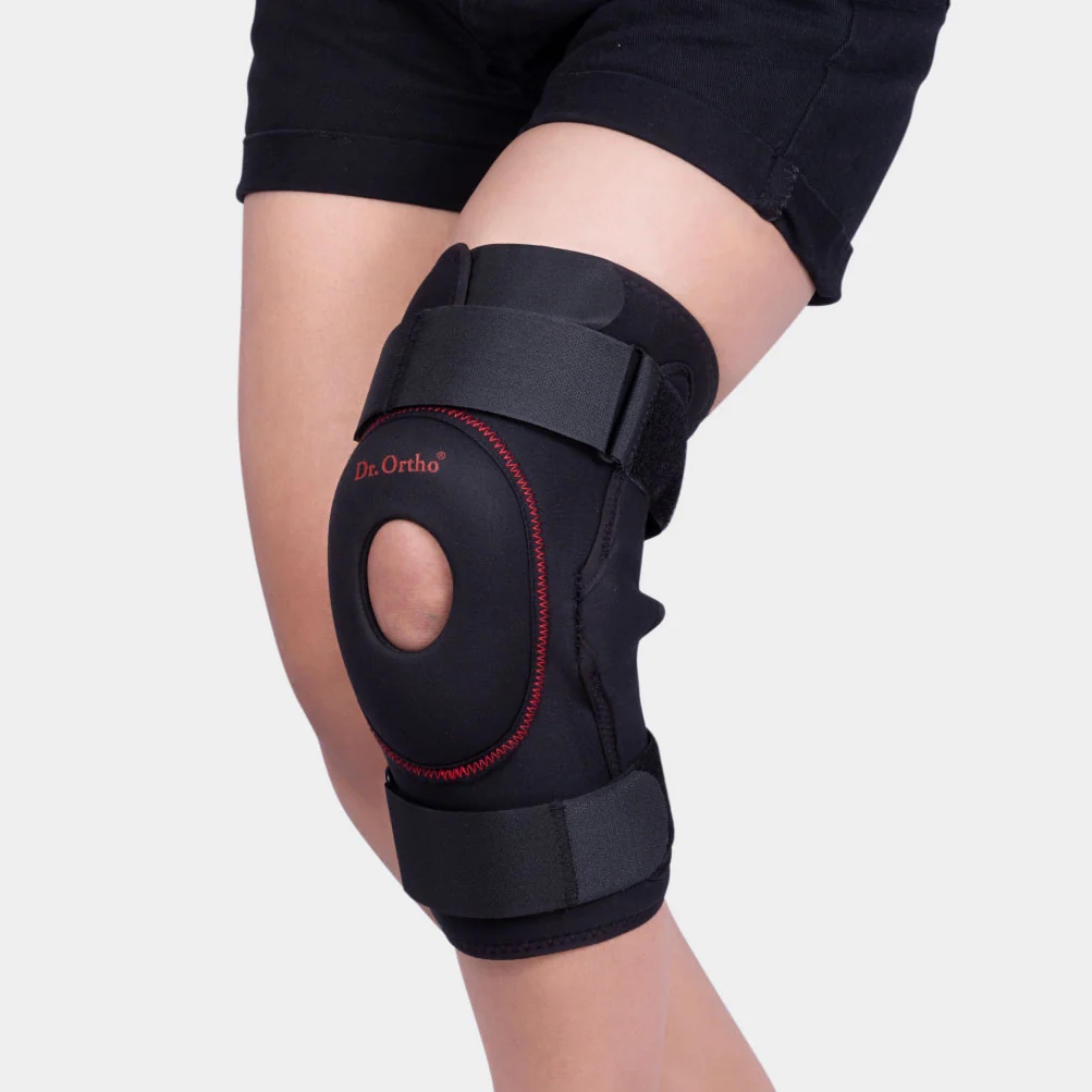 KNEE SUPPORT (WITH PATELLA AND HINGES) RW-309 (SMALL)