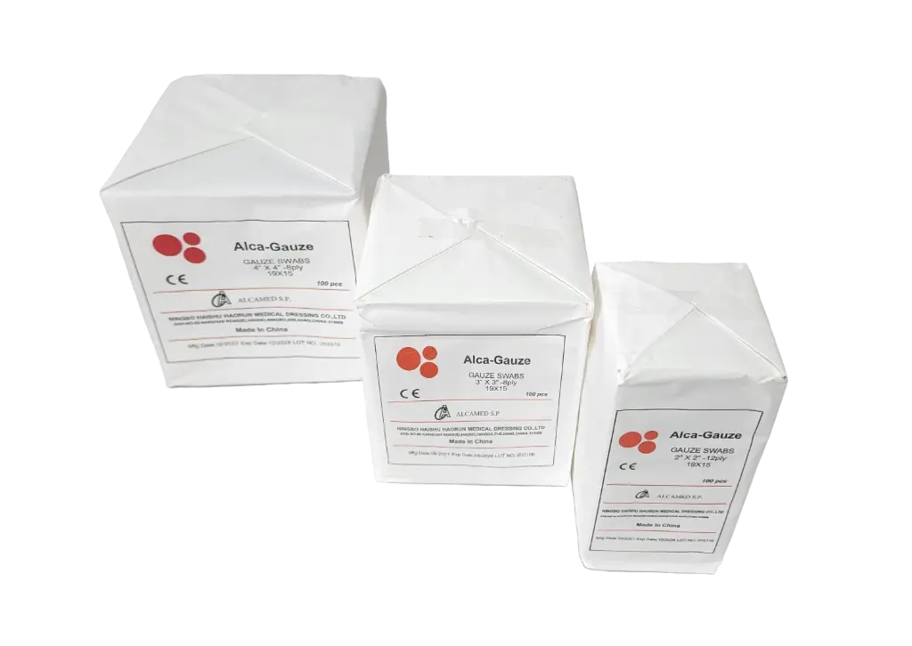 [100105-2INCH] GAUZE SPONGE " 8PLY    ALCA                                             (2" INCHES)