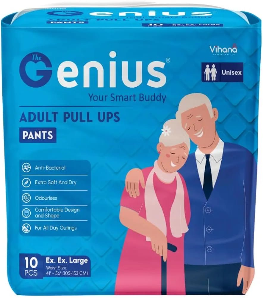 [GENIUS-PANTS-M] Genius adult pull ups pants (culotte) (MEDIUM)