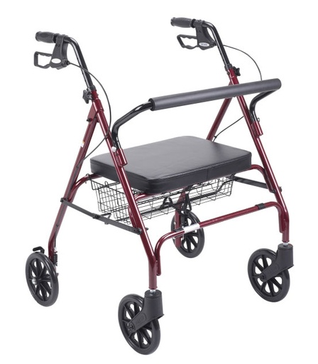 [ALB-49144L] ALUMINIUM  ROLATOR FODABLE WALKER alb-49144l                                                     