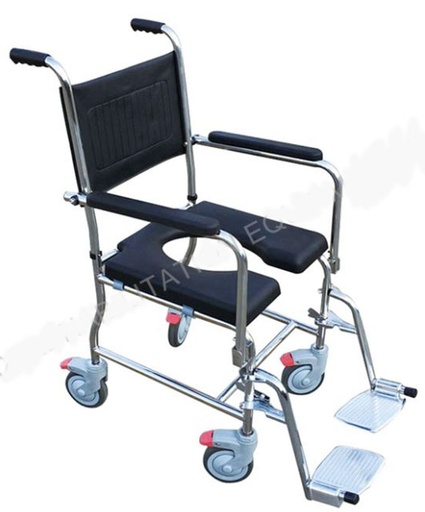 [ALB695                           ] COMMODE WHEELCHAIR ALBRO 2695                                            
