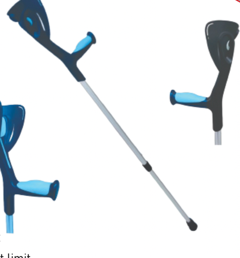 [ALB-5937-d] CRUTCH ELBOW  SILICONE PAD 5937-D                                                         