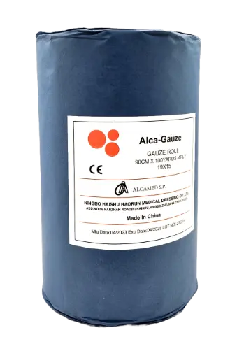 [100152] GAUZE ROLL 36" 100YDS 19*15 ALCA