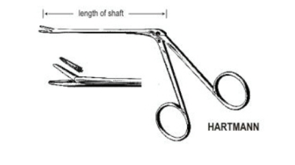 HARTMAN EAR FORCEPS                         