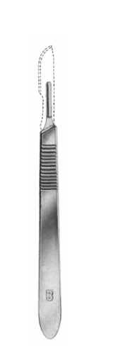 [AC-201                           ] SCALPEL HANDLE  3                                                         