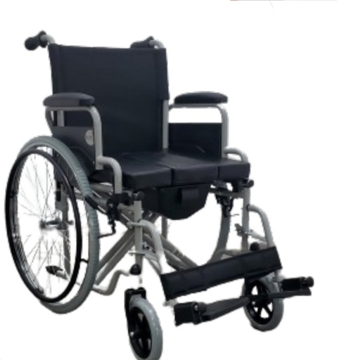 [alb-2608-d-46] wheel chair 2608 with pot alb-2608-d-46