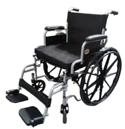 [alb-903-50] steel wheelchair wider seat alb-903-50