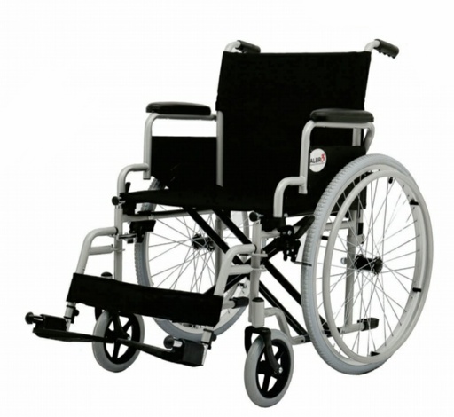 [alb-908-46] steel wheelchair standard alb-908-46