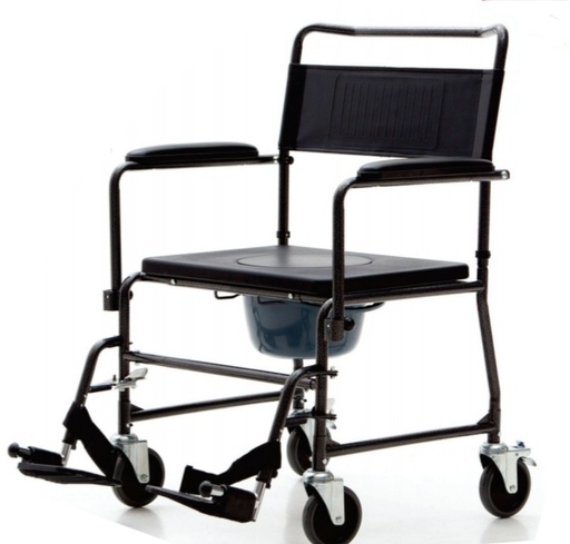 [alb-2694-b] commode wheelchair for overweight alb-2694-b