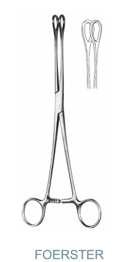 FOERSTER TOWEL CLAMPS & SPONGE FORCEPS                     