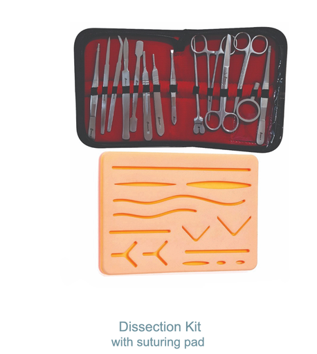 [AC-38] DISSECTION KIT WITH SUTURING PAD