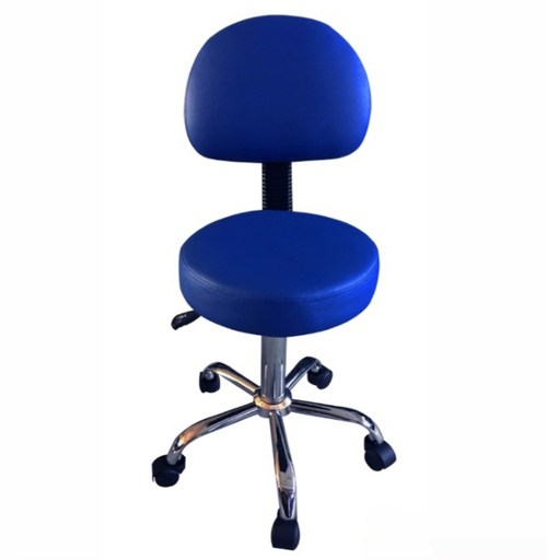 [lea-sto04] swivle stool with back